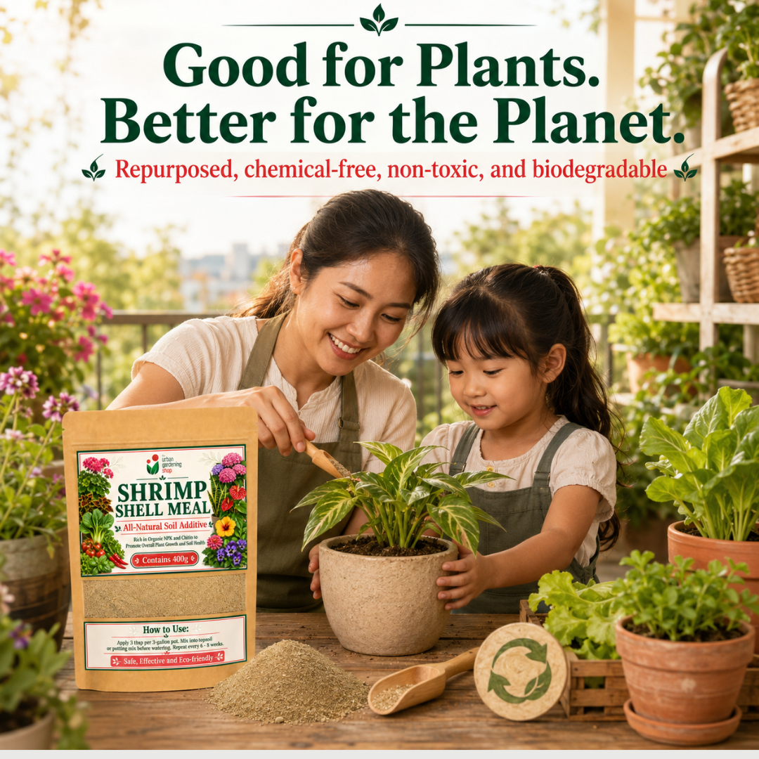 Shrimp Shell Meal - Derived from Ground Shrimp Shells (Contains Rich Organic Nutrients for Plants)