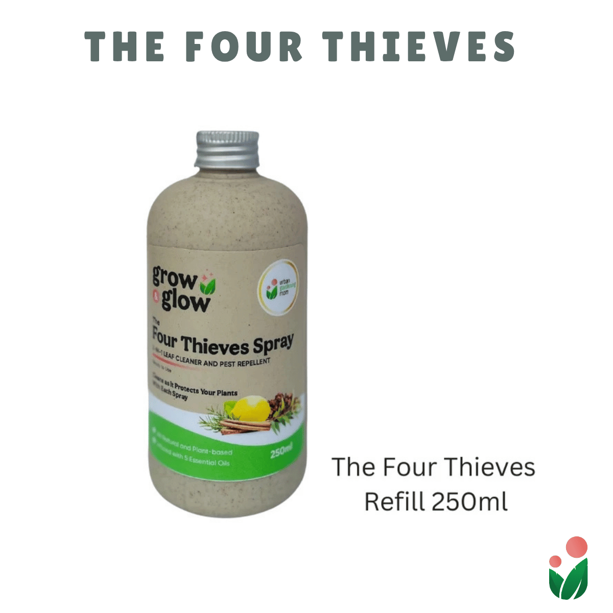THE FOUR THIEVES BLEND All-Purpose Garden Spray -  Disinfectant, Cleaning, Misting, Air Freshener and Insect Repellant in One – For  Indoor Use