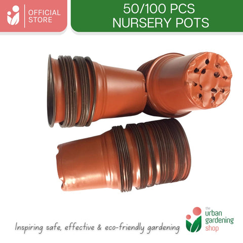 Nursery Pots - Non-biodegradable and  Disposable & Not for Long Term Use