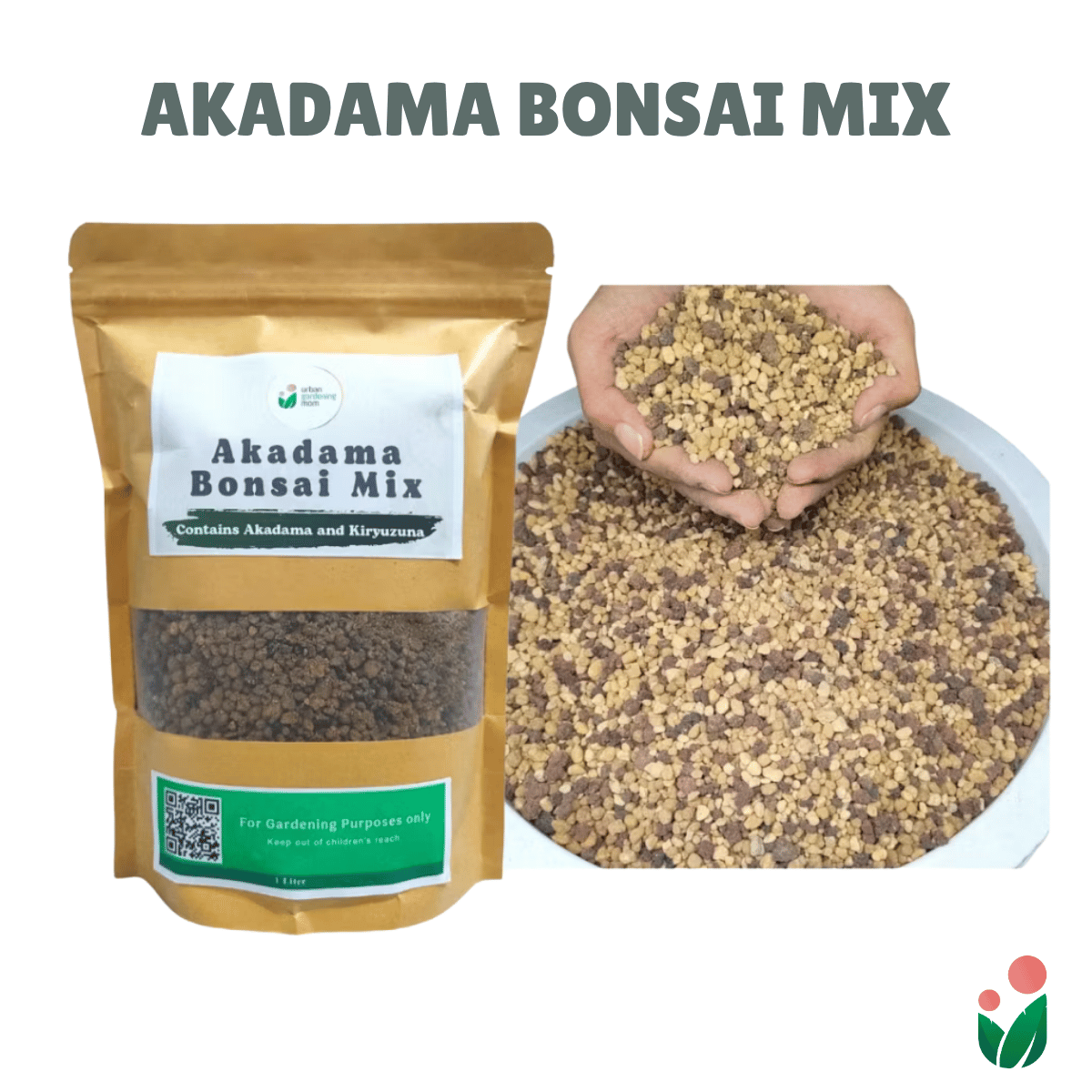 Akadama Bonsai Mix -  Pre-mixed and Ready to Use