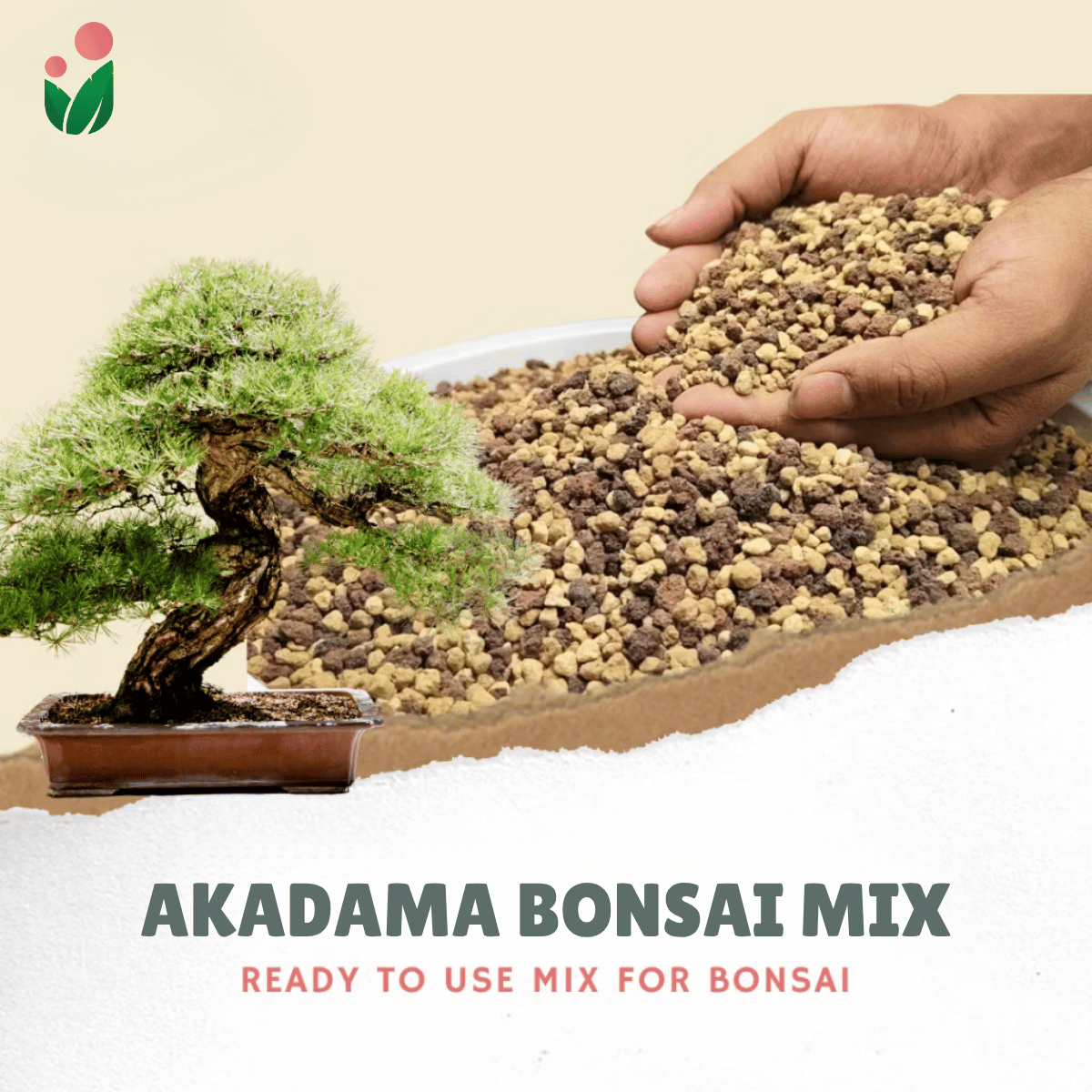 Akadama Bonsai Mix -  Pre-mixed and Ready to Use