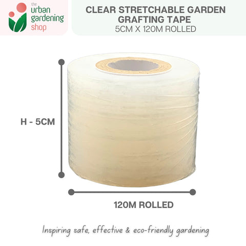 Clear Stretchable Garden Grafting Tape 5cm x 120m