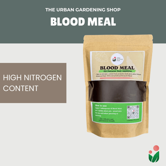 Blood Meal - An All Natural Soil Additive Derived from Livestock Blood which contains a rich source of natural macro and micronutrients beneficial for most garden plants