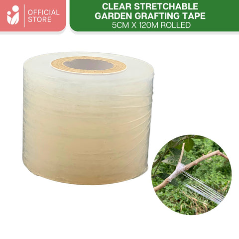 Clear Stretchable Garden Grafting Tape 5cm x 120m