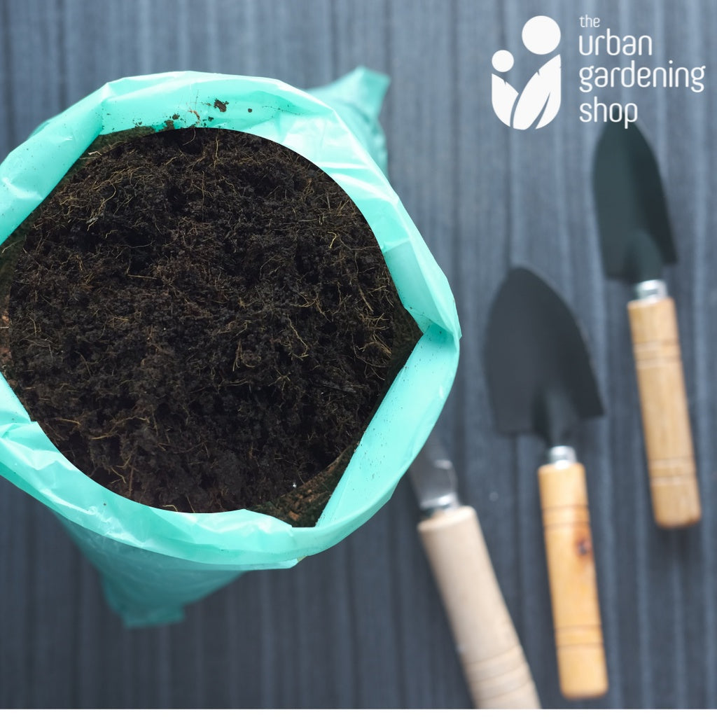 Aged Composted Coco Peat - Soil Substitute for Potted Plants