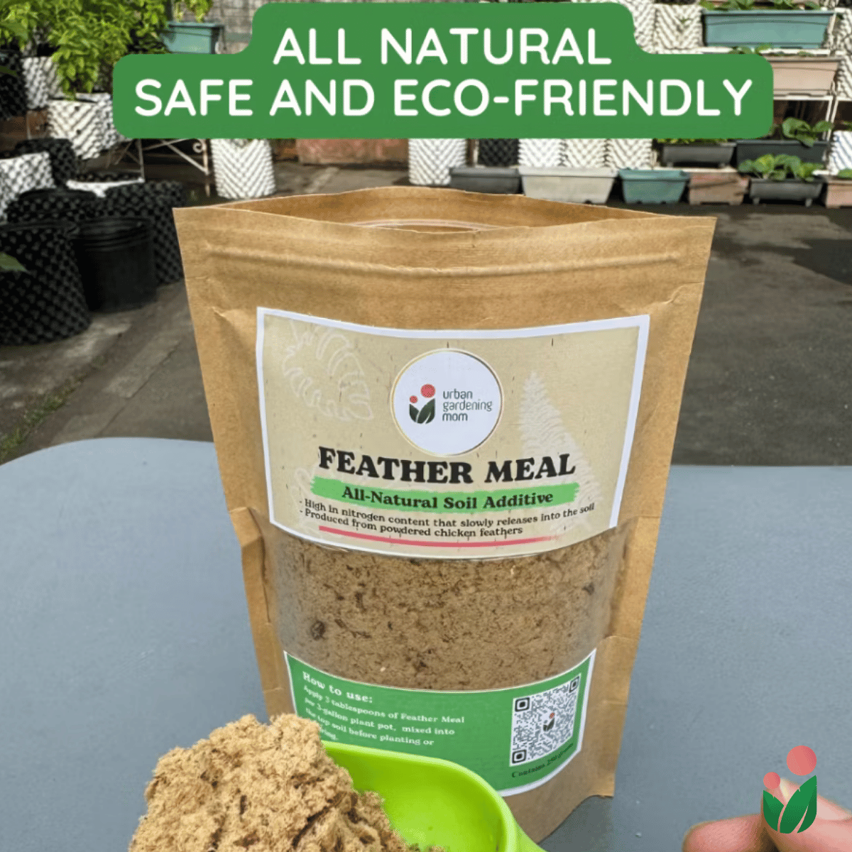 Feather Meal - All-Natural Soil Additive Derived from Poultry Feathers