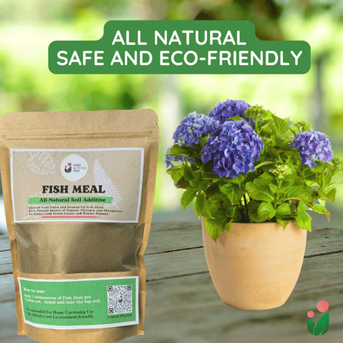 Fish Meal - All-Natural Soil Additive Derived from Dried Ground Fish Parts (Ideal For Home Gardening Use and Rich in Organic Plant Nutrients)