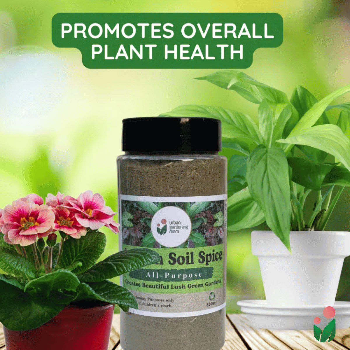 All Purpose Garden Soil Spice - All Natural Plant Food for Potted Plants