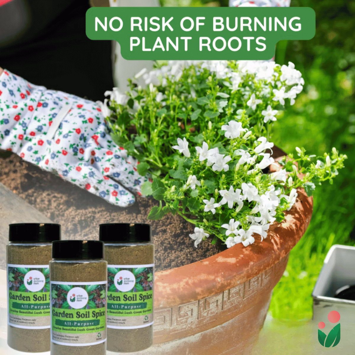 All Purpose Garden Soil Spice - All Natural Plant Food for Potted Plants