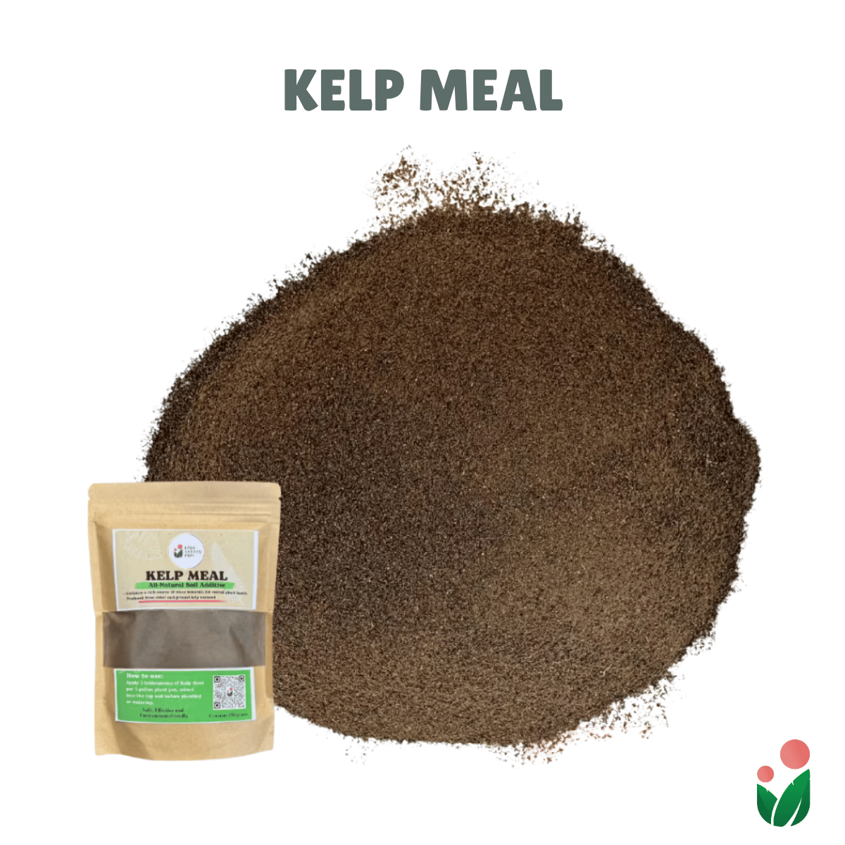 Kelp Meal - All-Natural Garden Soil Additive Derived from Kelp Seaweeds