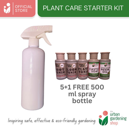 5-in-1 Plant Care Starter Kit for Houseplants and Home Gardens