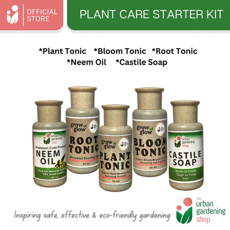5-in-1 Plant Care Starter Kit for Houseplants and Home Gardens