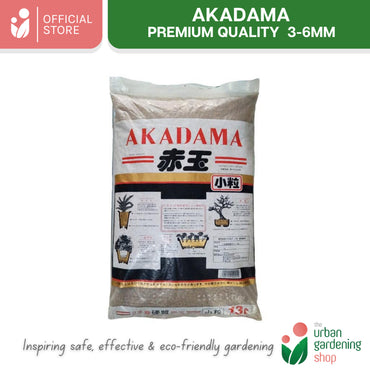 Hard Akadama - Small Grains 3-6 mm (Approx 13 liters per pack)