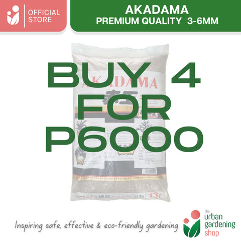 Hard Akadama - Small Grains 3-6 mm (Approx 13 liters per pack)