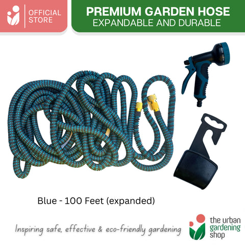 Expandable Garden Hose -- Lightweight - Leak Resistant -Heavy Duty