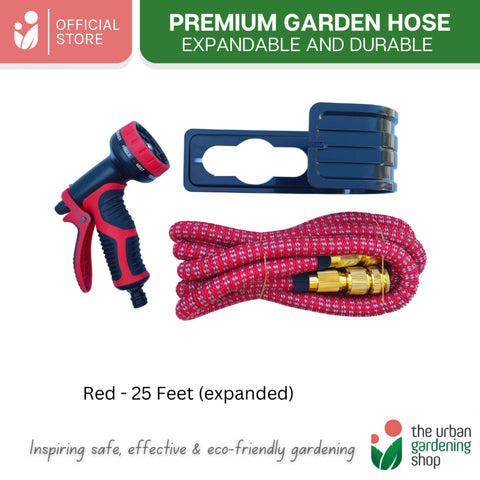 Expandable Garden Hose -- Lightweight - Leak Resistant -Heavy Duty