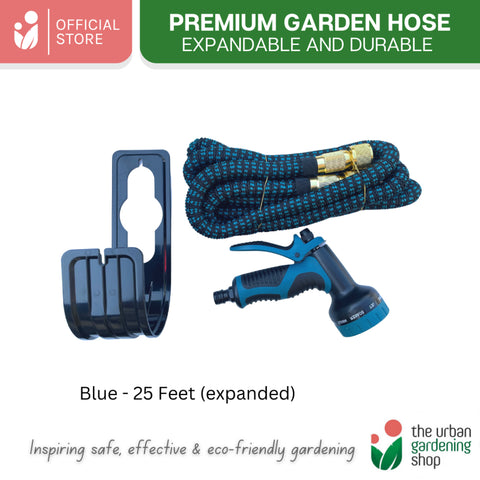 Expandable Garden Hose -- Lightweight - Leak Resistant -Heavy Duty