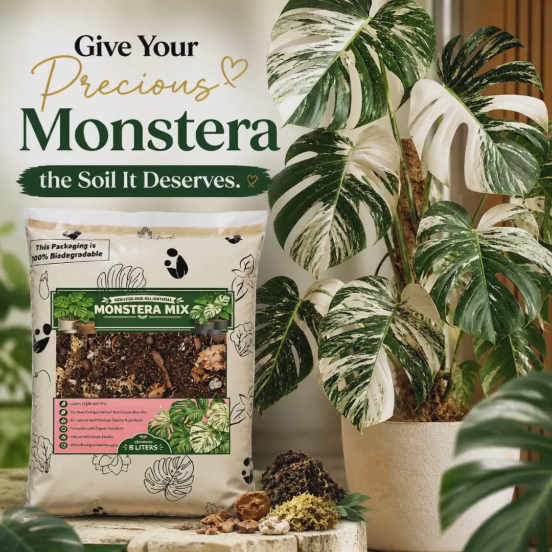 potting soil for monstera 8L Monstera Soilless Potting Mix