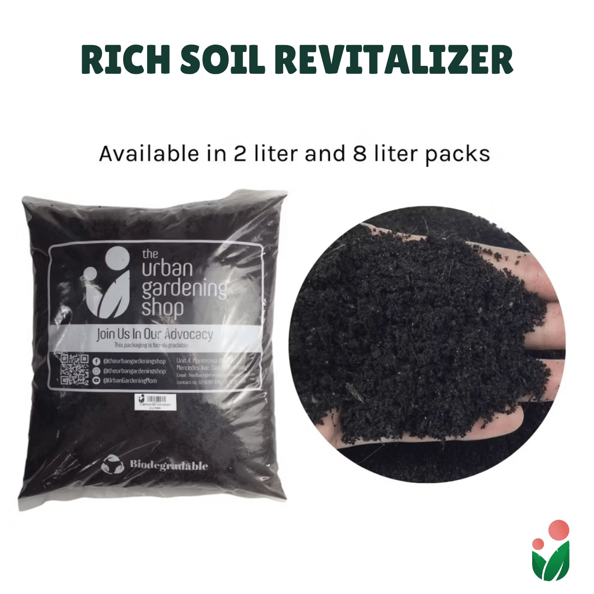 RICH SOIL REVITALIZER   (High Quality Soil Conditioner for Visibly Healthier Plants)