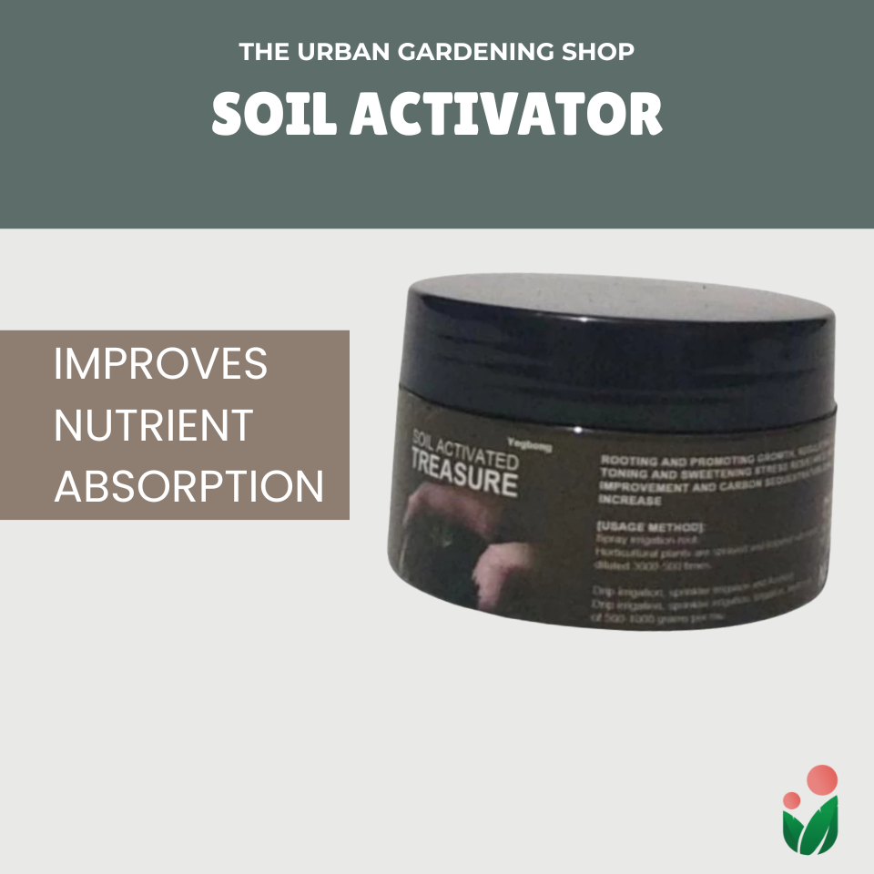 Soil Activator Mix -  Enhances Potting Media and Garden Soil 100ml