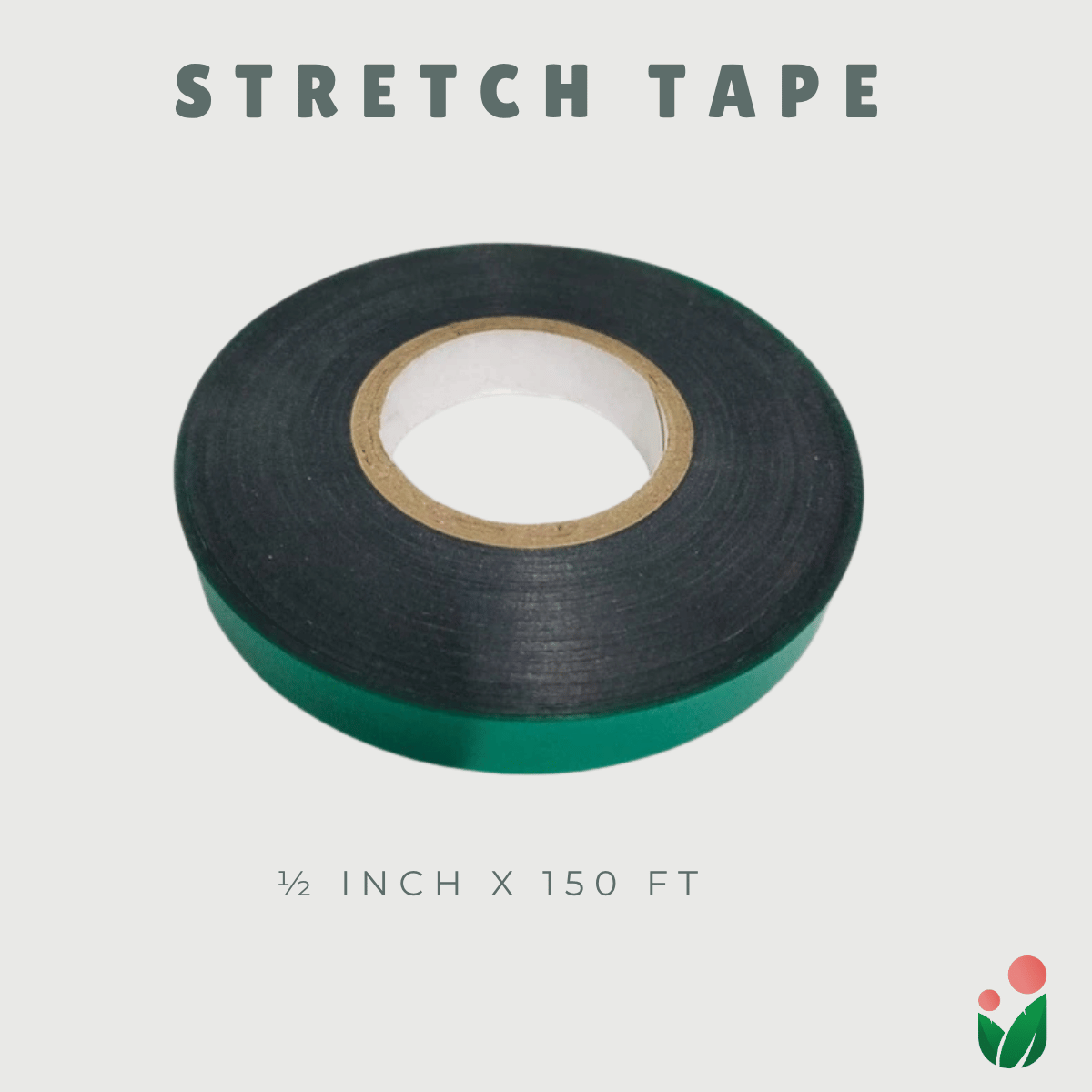 Green Garden Stretch Tie Tape