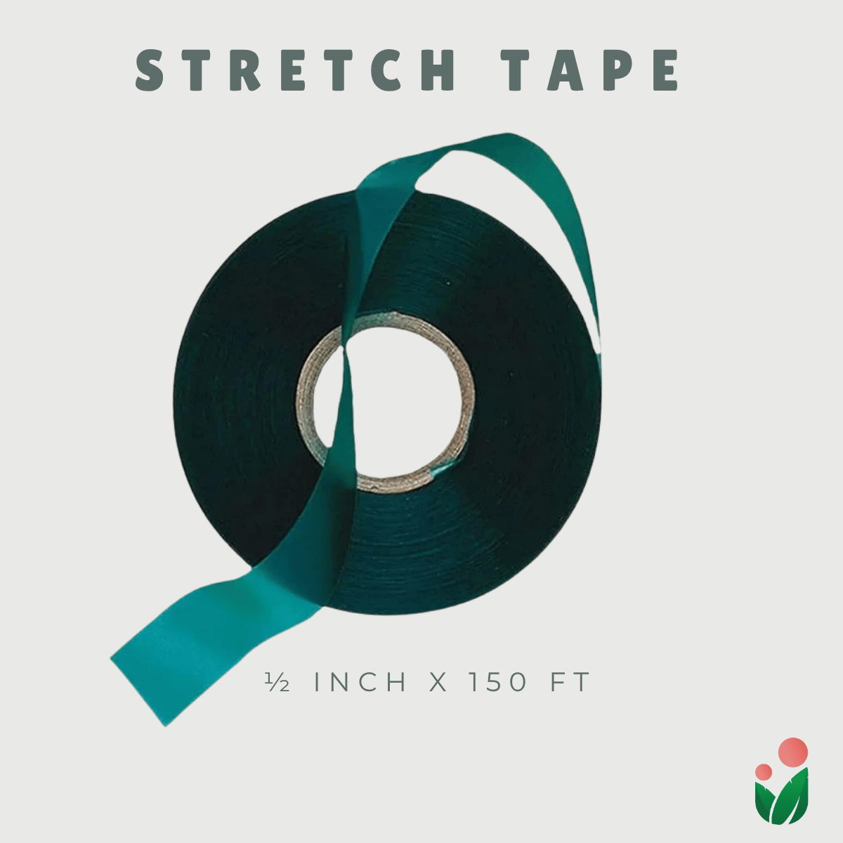 Green Garden Tie Tape for Vines Grafting Plant Support