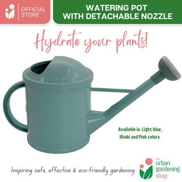 Cute Watering Pot for Indoor Garden Use |  MED SIZE holds up to 1 liter