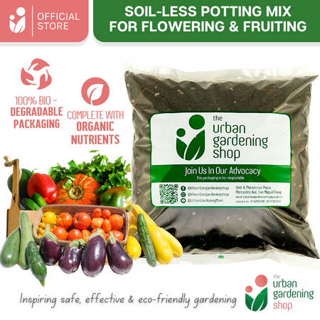SOIL-LESS POTTING MIX FOR FLOWERING AND FRUITING PLANTS   Best Growing Media for Flowering and Ornamentals Plants