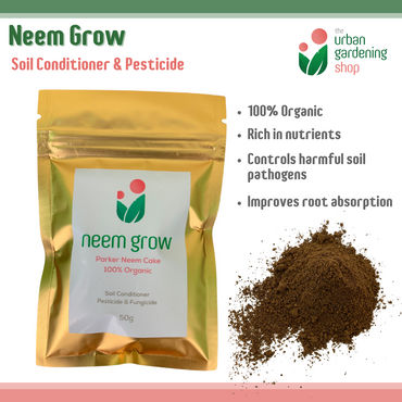 NEEM GROW -   Pure Neem Cake Powder – All-Natural Soil Additive derived from Neem Cake