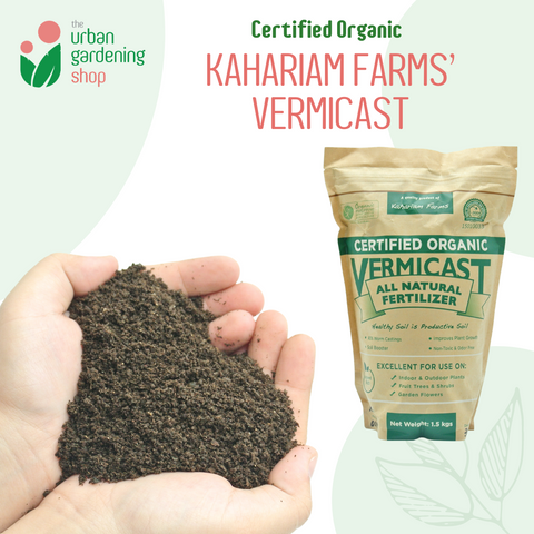 VERMICAST by Kahariam Farms  - All Natural Premium and Certified Organic