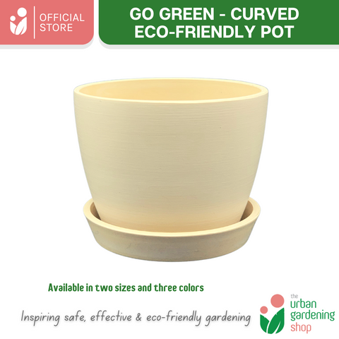 Go Green Eco-Friendly Garden Pots For Indoor Plants | CURVED DESIGN