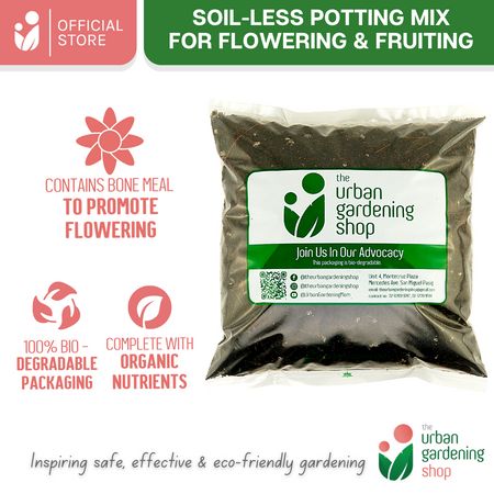 SOIL-LESS POTTING MIX FOR FLOWERING AND FRUITING PLANTS   Best Growing Media for Flowering and Ornamentals Plants