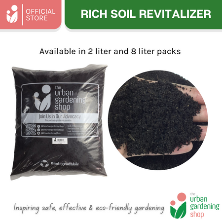 RICH SOIL REVITALIZER   (High Quality Soil Conditioner for Visibly Healthier Plants)