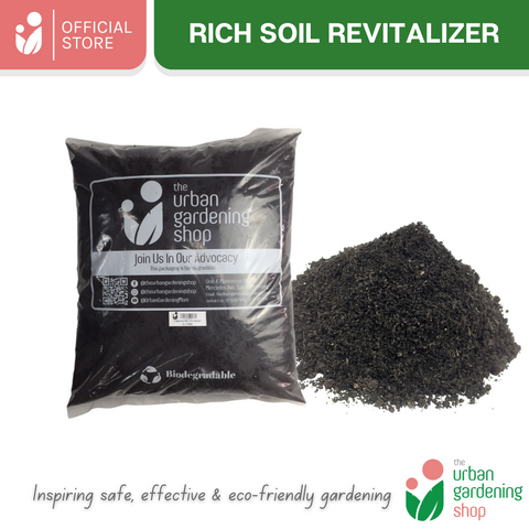 RICH SOIL REVITALIZER   (High Quality Soil Conditioner for Visibly Healthier Plants)