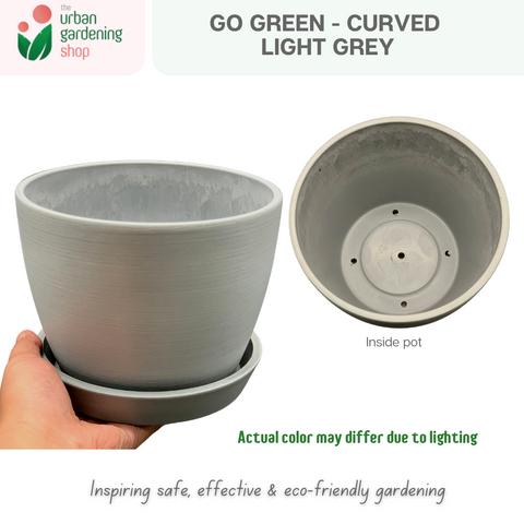 Go Green Eco-Friendly Garden Pots For Indoor Plants | CURVED DESIGN