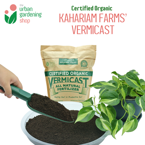 VERMICAST by Kahariam Farms  - All Natural Premium and Certified Organic