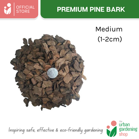 Premium Pine Bark Mulch|  Ideal Mulch and Soil Amendment For Orchids, Aroids and Succulents