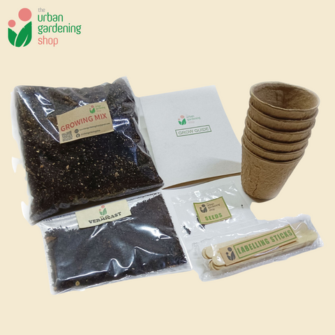 HERB SEED STARTER KITS by The Urban Gardening Shop