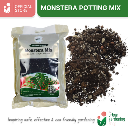 8-liter PREMIUM MONSTERA POTTING MIX  Best Soil-less Mix for Monsteras and Similar Aroids