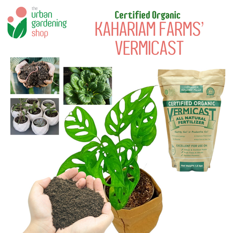 VERMICAST by Kahariam Farms  - All Natural Premium and Certified Organic