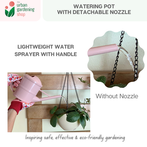 Cute Watering Pot for Indoor Garden Use |  MED SIZE holds up to 1 liter