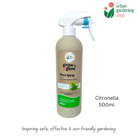 500ml Grow & Glow - Plant Spray For Leaf Cleaning, Shine and Protection