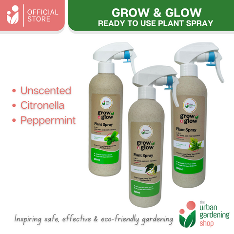 500ml Grow & Glow - Plant Spray For Leaf Cleaning, Shine and Protection