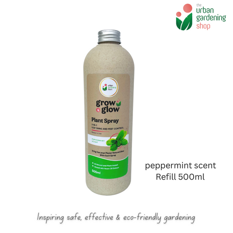 500ml Grow & Glow - Plant Spray For Leaf Cleaning, Shine and Protection