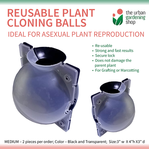 High Pressure Plant Propagation/ Cloning Balls for Grafting - Small, Medium, Large