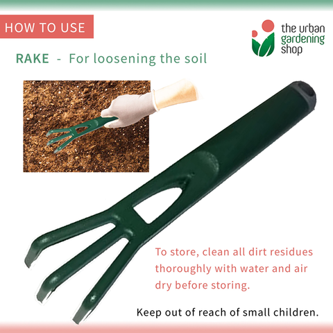 (3-pcs Green) PREMIUM HAND TOOLS 3pcs- Set for Gardening Purposes