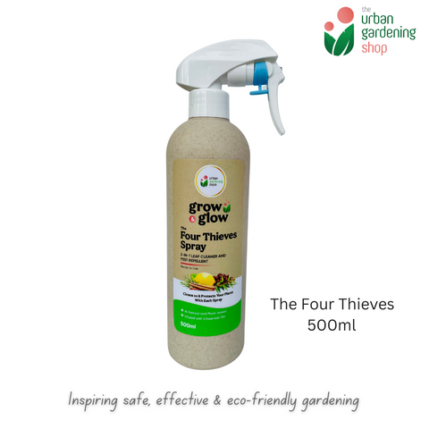 THE FOUR THIEVES BLEND All-Purpose Garden Spray -  Disinfectant, Cleaning, Misting, Air Freshener and Insect Repellant in One – For  Indoor Use