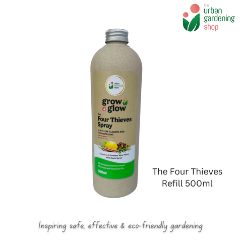 THE FOUR THIEVES BLEND All-Purpose Garden Spray -  Disinfectant, Cleaning, Misting, Air Freshener and Insect Repellant in One – For  Indoor Use