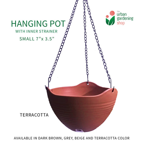 HANGING PLANT POTS   - Stylish, Heavy Duty and High Quality for Indoor and Outdoor  Use