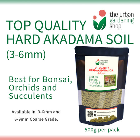 AKADAMA SOIL - Imported Quality for Potted Bonsai and Succulents 1 liter pack